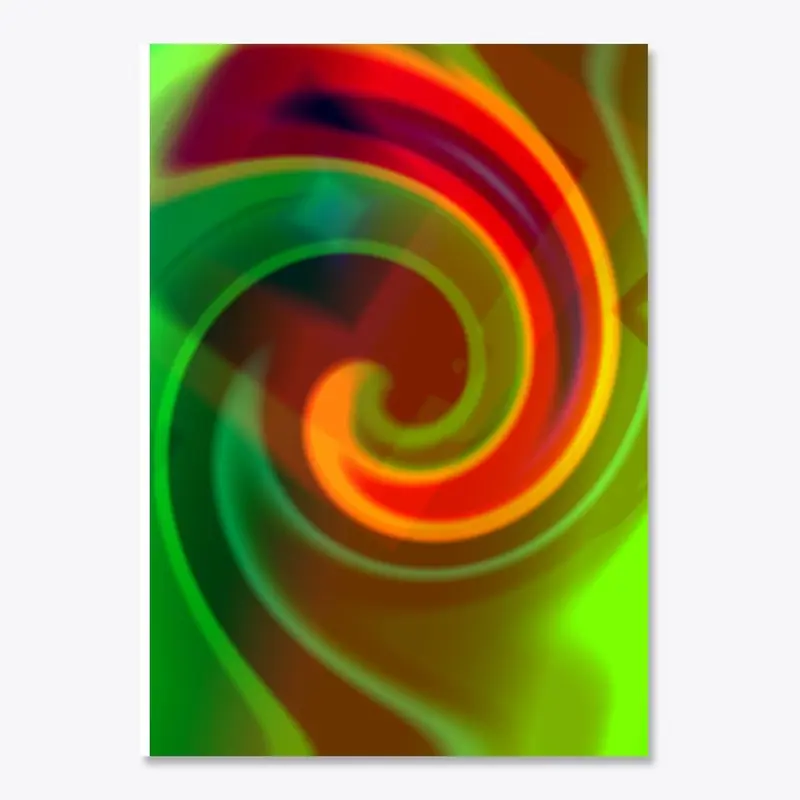 Neon Swirl