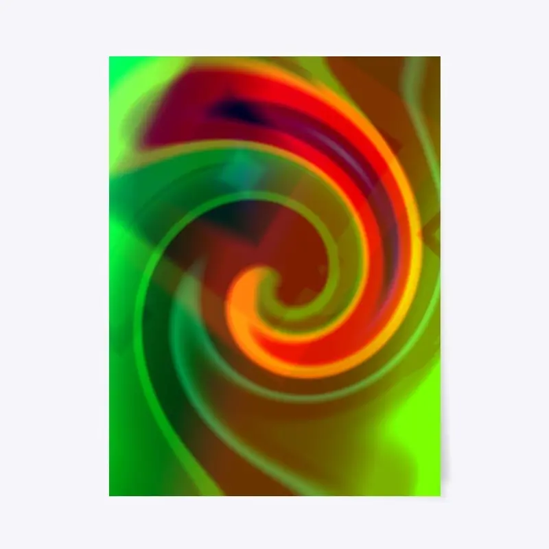 Neon Swirl